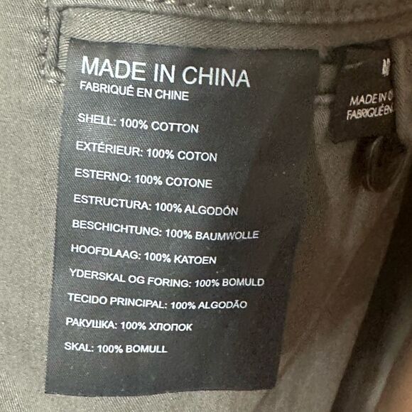 Club Monaco Grant Fit Men’s Blazer M (40 ) Olive Casual 100% Cotton Jacket - Picture 4 of 8